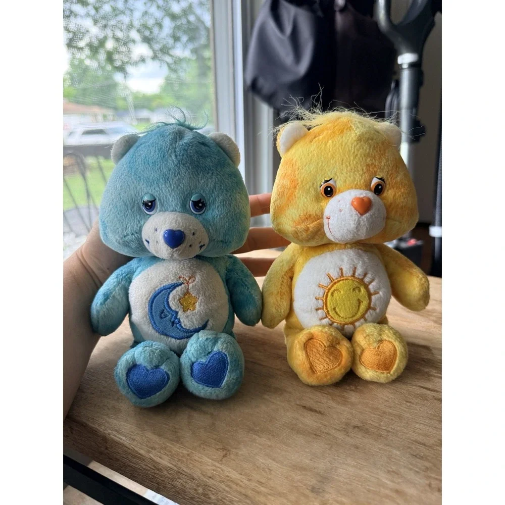 Special Edition Care Bears Tie Dye Bears Lot Of 2 8